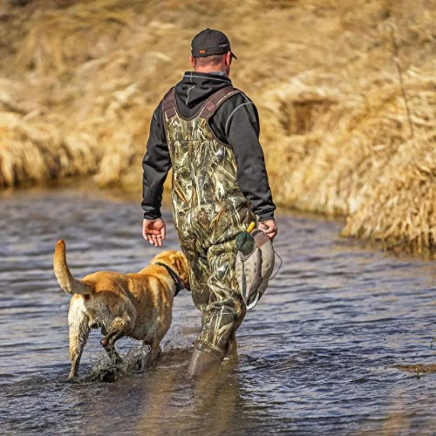 Chest Waders for Men with 200G Boots, Neoprene Waterproof Duck Hunting Wader, Insulated Bootfoot Fishing Waders