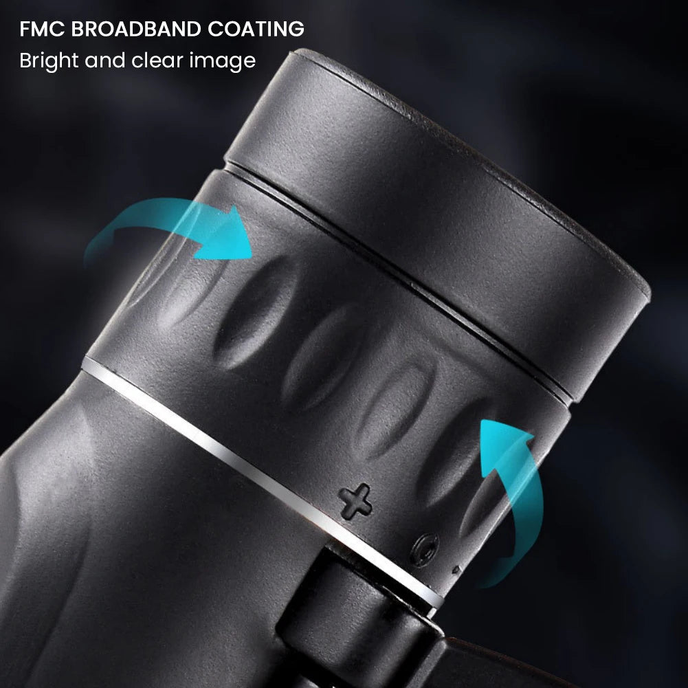 Portable Binoculars Long Range HD Powerful Binoculars Professional Binoculars for Hunting Sports Outdoor Camping Travel
