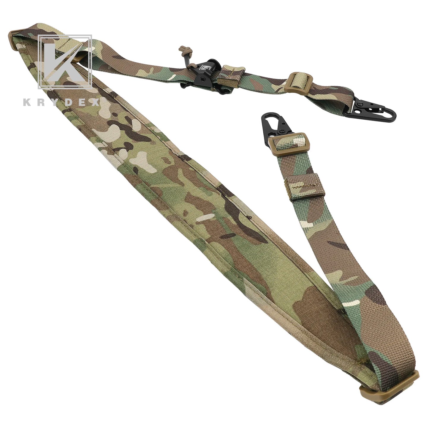 Tactical Sling Modular Gun Strap Slingster Removable 2 Point / 1 Point 2.25" Padded Sling Shooting Hunting Accessories