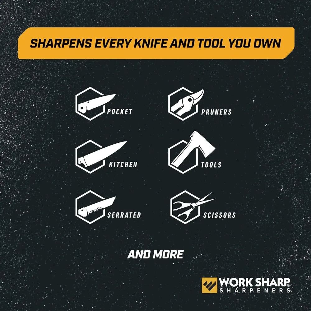 MK2 Professional Electric Knife and Tool Sharpener - Adjustable Tool and Knife Sharpening System