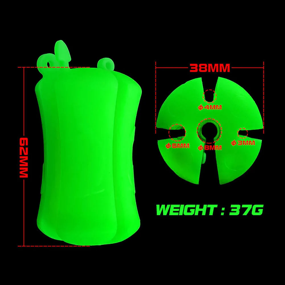 1-10PCS Silicone Fishing Rod Holder With Elastic Rod Holder Fishing Rod Tie Holder Protector Pole Fastener Fishing Accessories