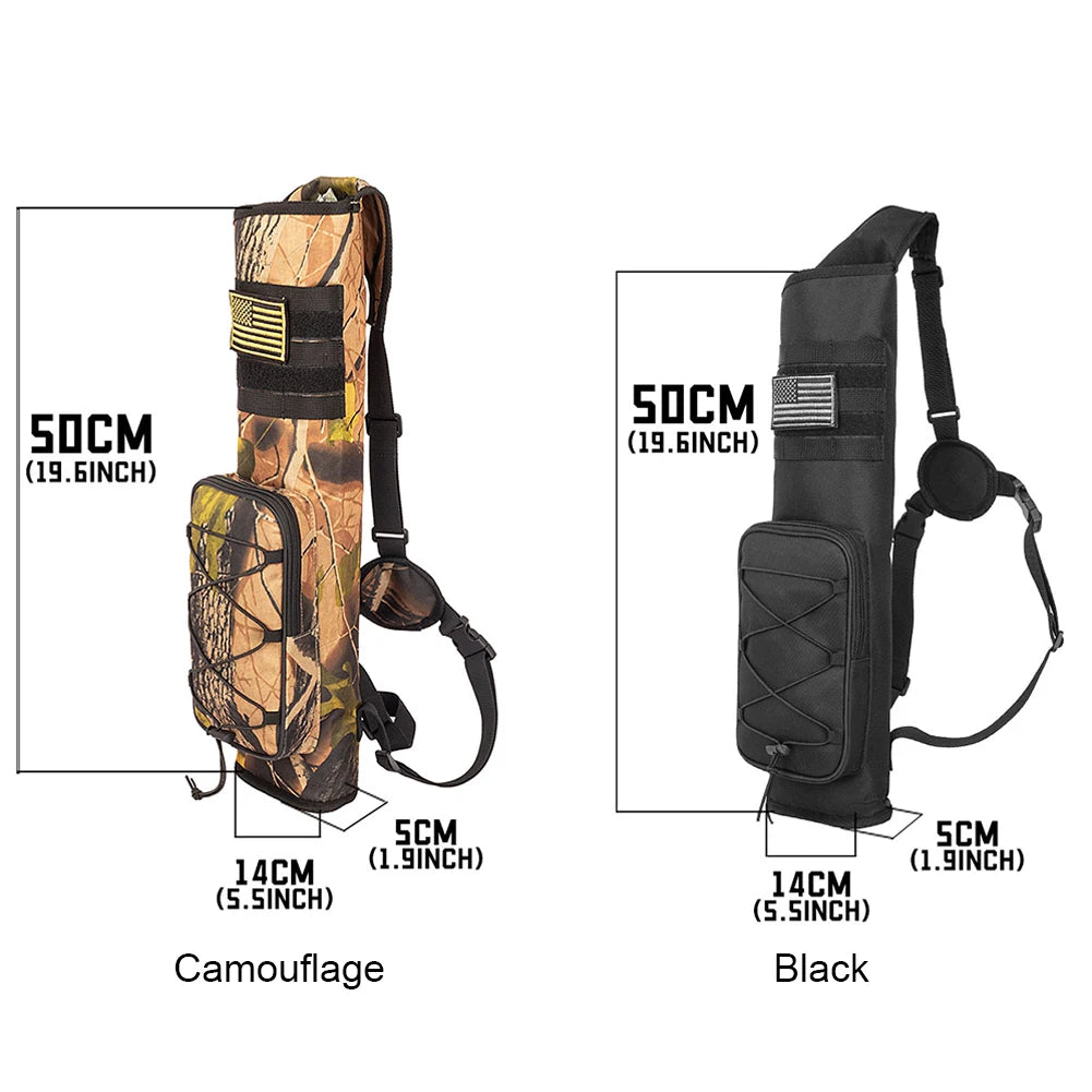 Compound Recurve Bow Holder Bottom Thickening Bow Quiver Holder Adjustable Strap Accessories for Outdoor Archery Hunting
