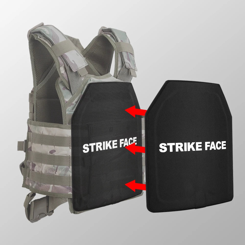 30x25cm Lightweight Bulletsproof Plug PE IIIA Anti Bullets Board Safety Vest Ballistic Body Armour Anti Stab Composite Plate