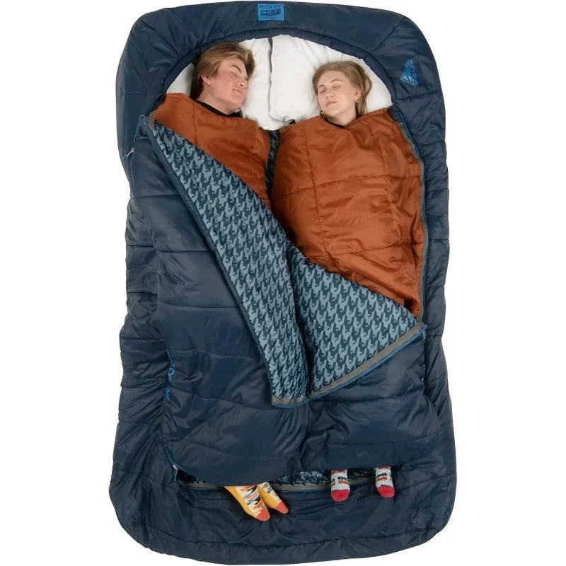 TruComfort Doublewide 20 Degree Two Person Synthetic Sleeping Bag for Couples And Family Camping - Warm Outdoor Gear