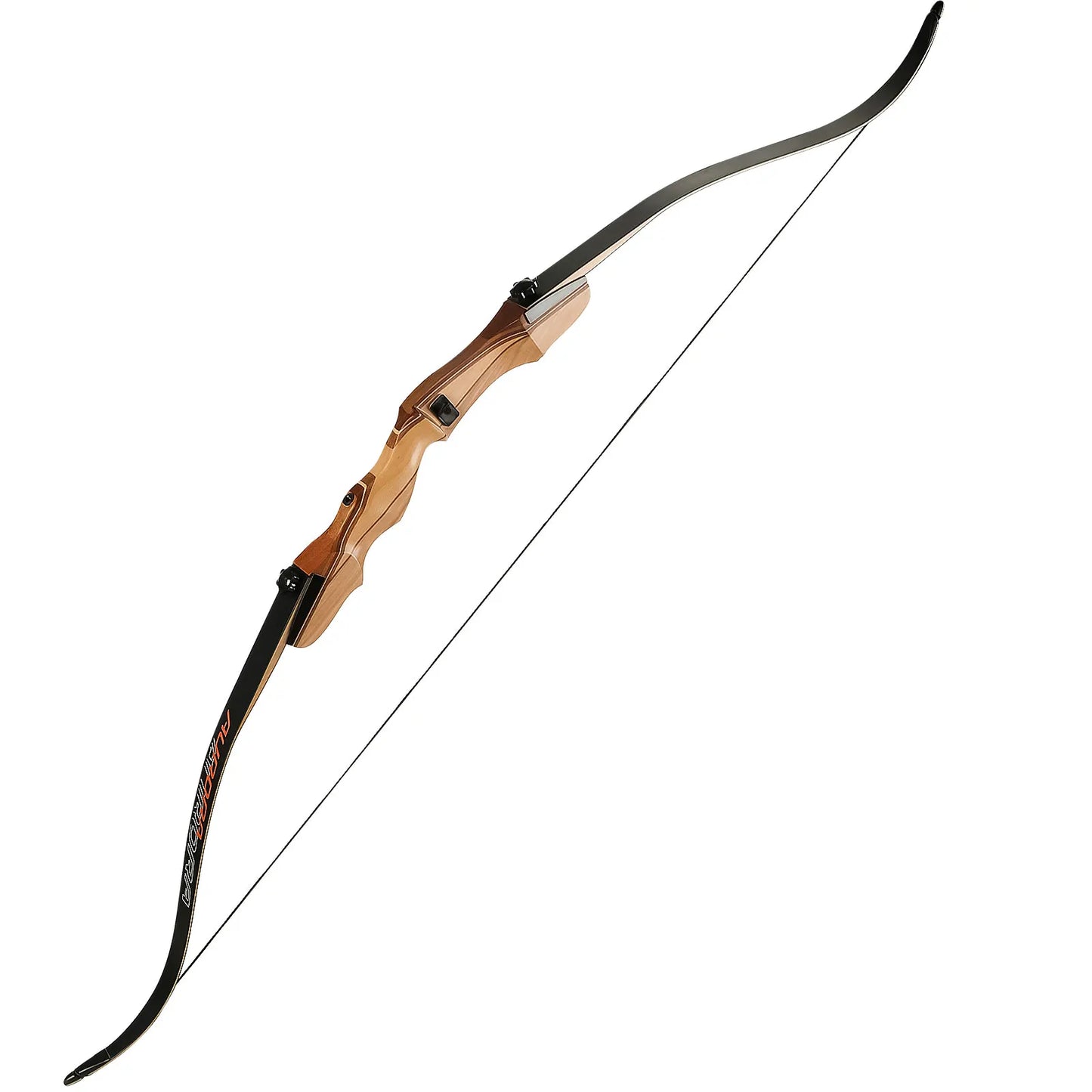 Standard Target Archery for Adult & Youth Beginner, 62 Inch Wooden Takedown Recurve Bow for Training&Hunting