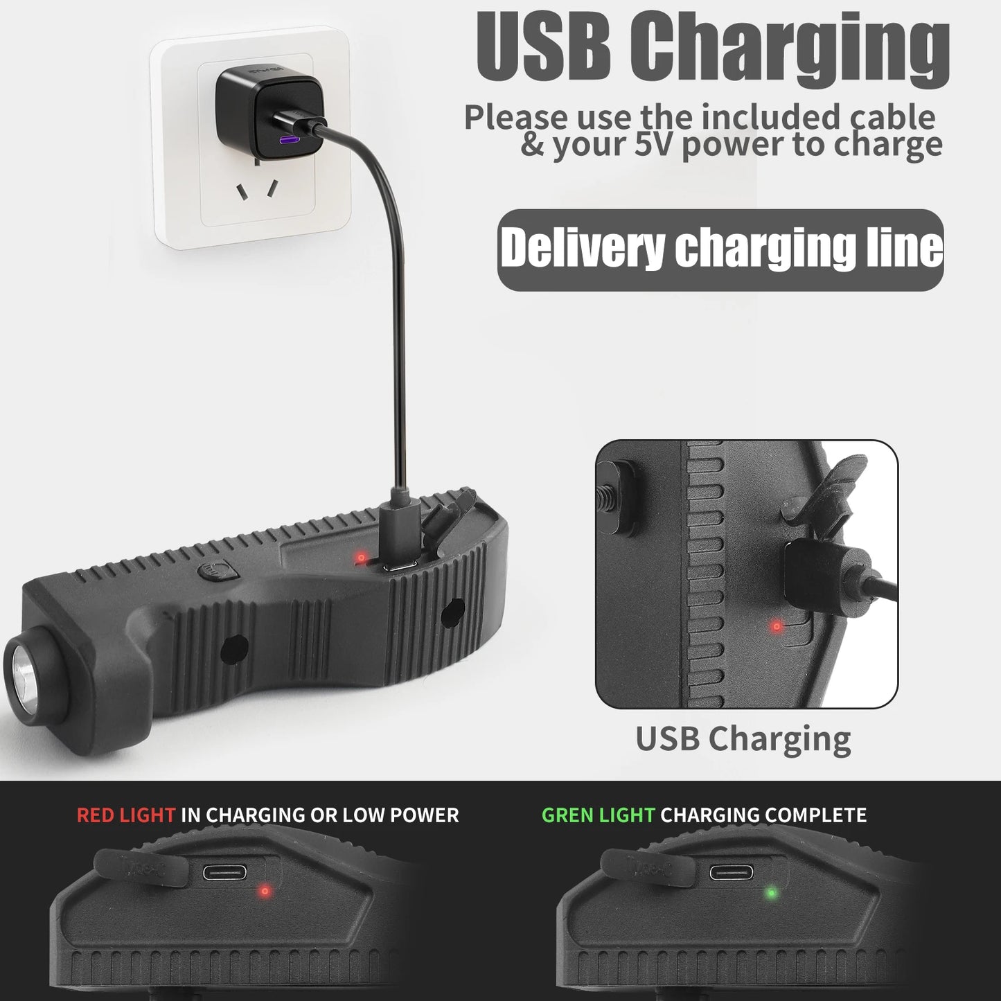 1450 Lumens Weapon Light, Tactical Flashlight for Rifle,MLOK Mount Weapon Light with Compatible with M-Lok Rail