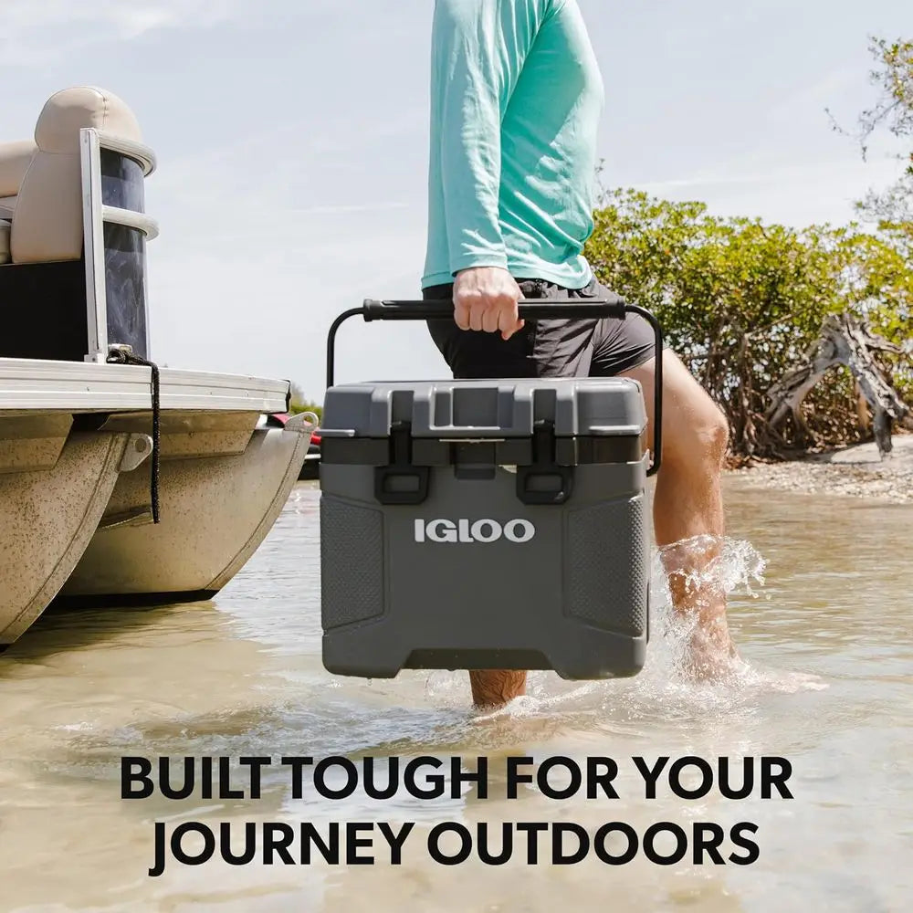 Insulated Hard Shell Cooler for Outdoor Adventures