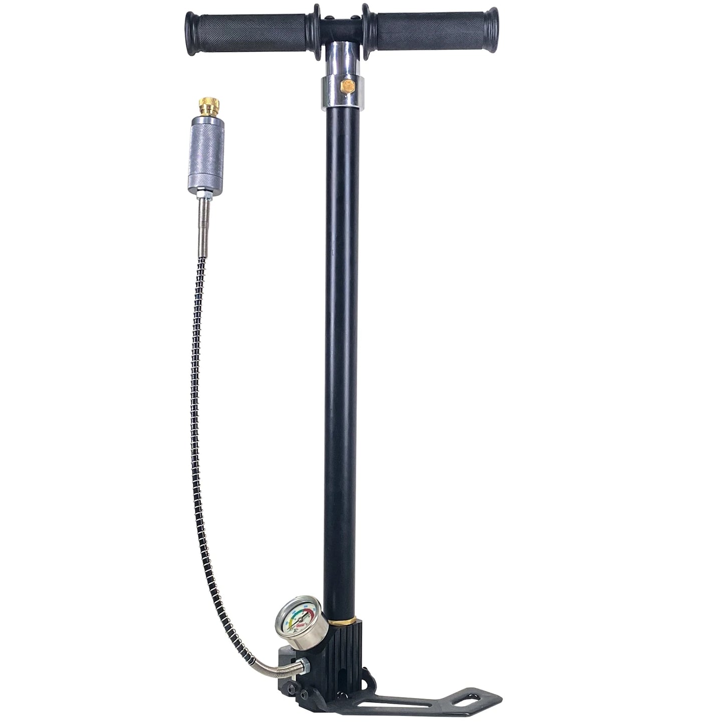NUOGE 4Stage 30mpa 4500Psi PCP Hand Pump High Pressure Operated HPA Tank Hunting Car Bicycle
