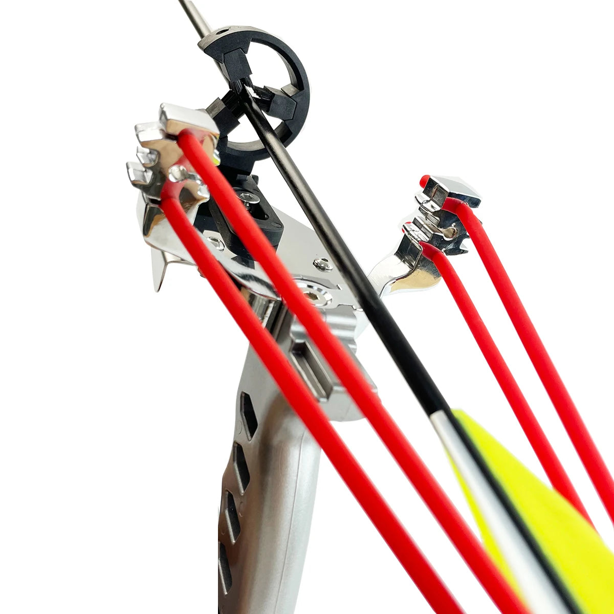 Archery Slingshot, Multi-functional Hunting Slingshot, Powerful Metal catapult, Outdoor Jungle Hunting Launcher