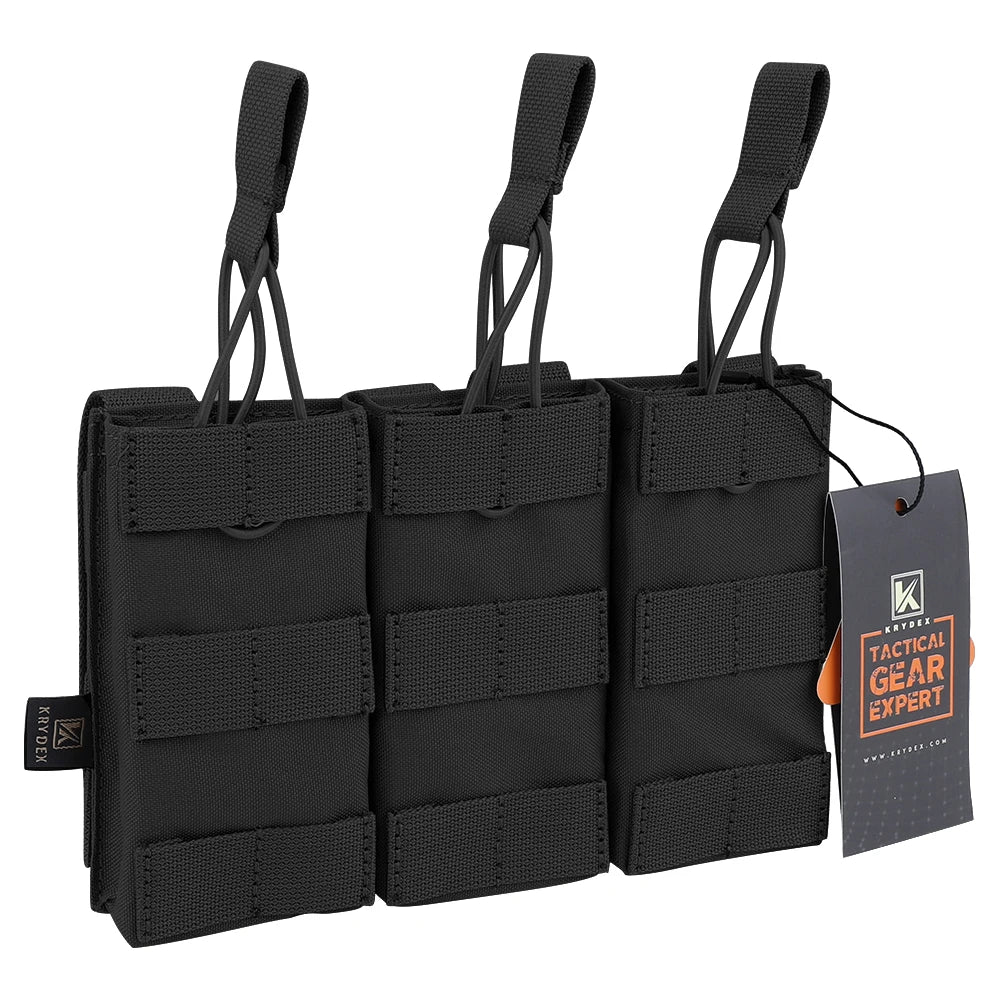 Tactical Magazine Pouch Single/Double/Triple Open-Top MOLLE Strap Holder Mag Pouch for 5.56mm M4 M16 Hunting Accessories
