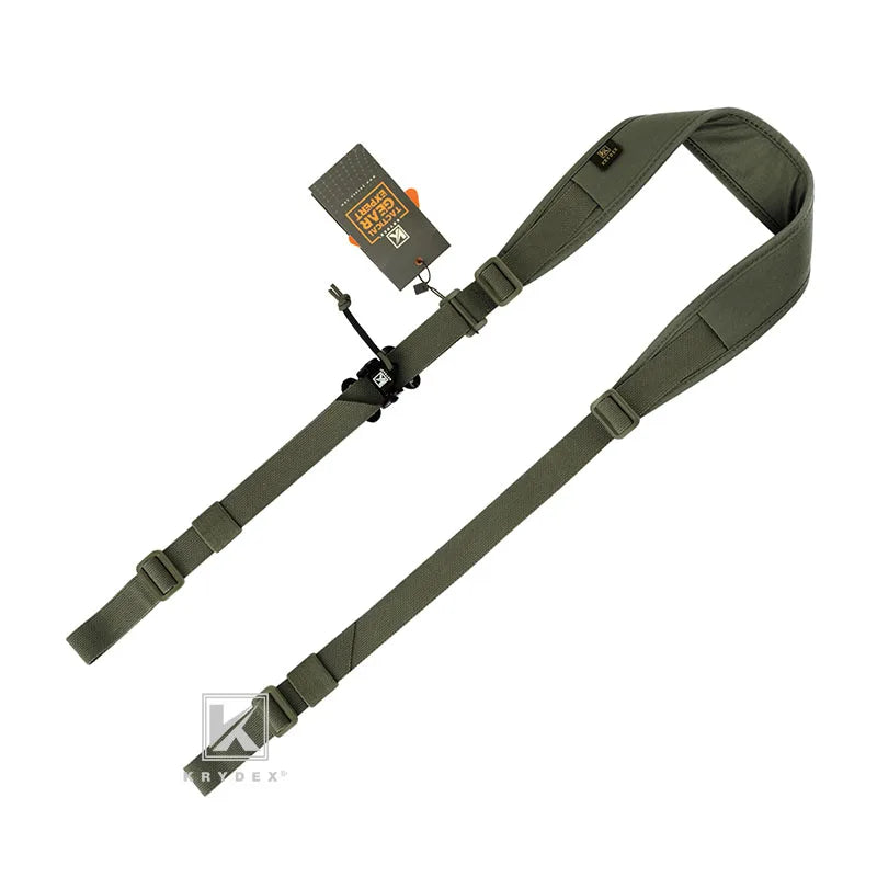 Tactical Sling Modular Gun Strap Slingster Removable 2 Point / 1 Point 2.25" Padded Sling Shooting Hunting Accessories