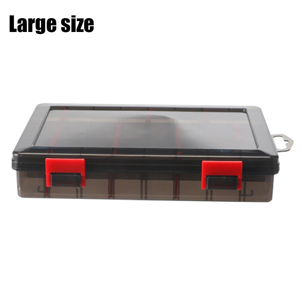 Multi-function Bait Lure Hook Boxes Waterproof Portable Fish Tool Storage Organizer Compartments Removable Dividers Fishing Tool