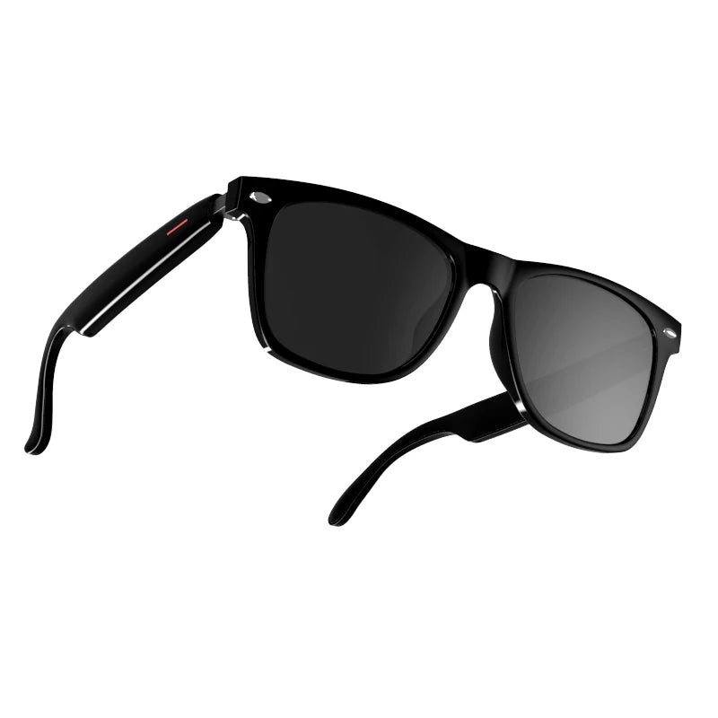 Blackview Bluetooth Smart Glasses Built-in Speaker&Mic IPX4 Waterproof Outdoor Polarized UV Protection Sunglasses for Men Women