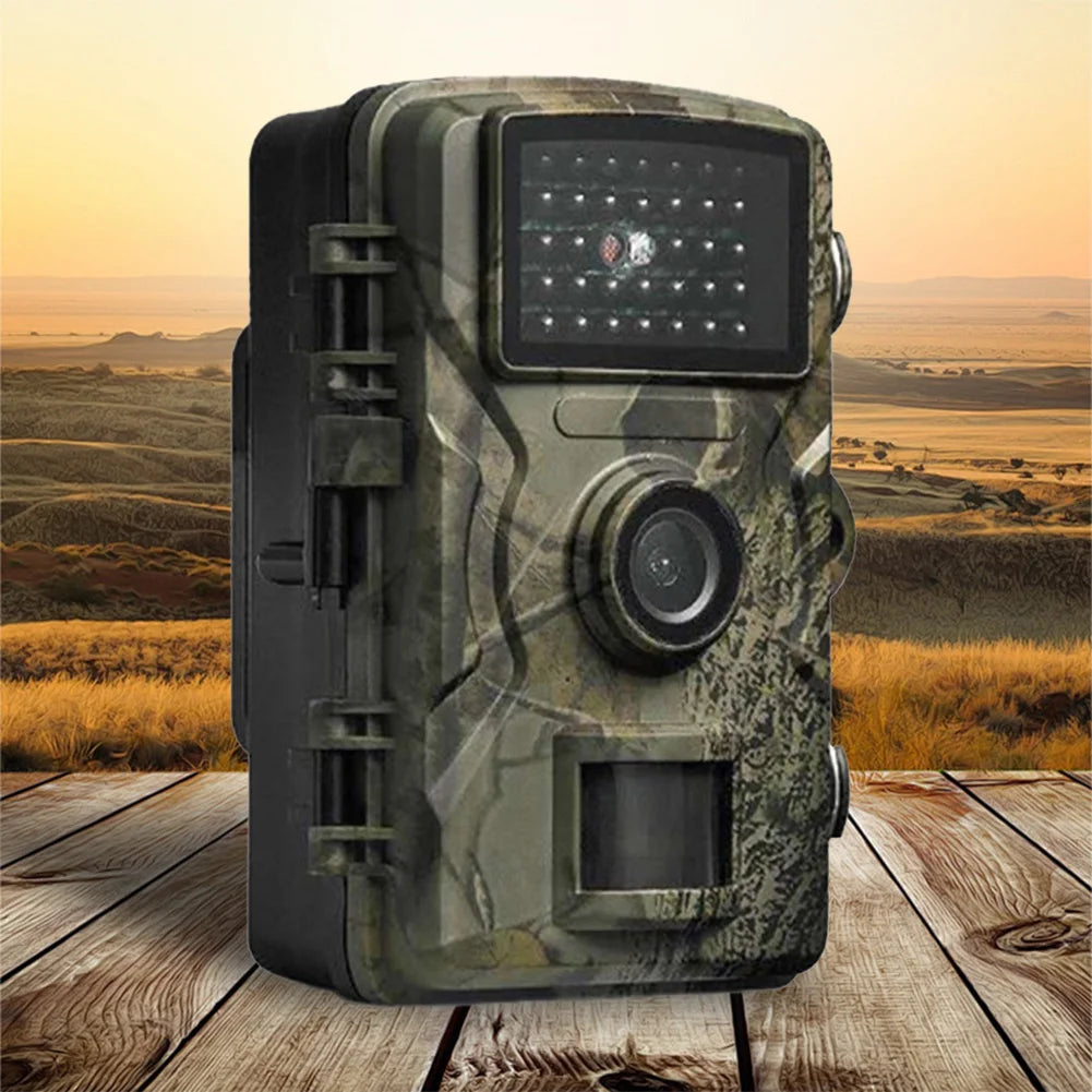 Hunting Trail Camera Waterproof Hunting Camera Motion Activated Infrared Night Vision Security Cam Outdoor Wildlife Photo Traps