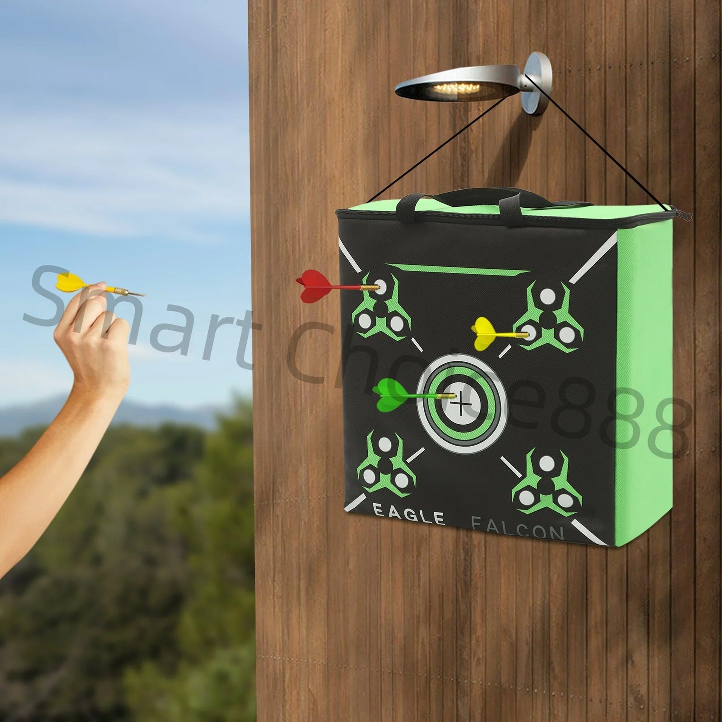 Archery Target Bag Portable Bow Target Water Resistant Archery Targets Refillable with Carrying Handle Training Accessories