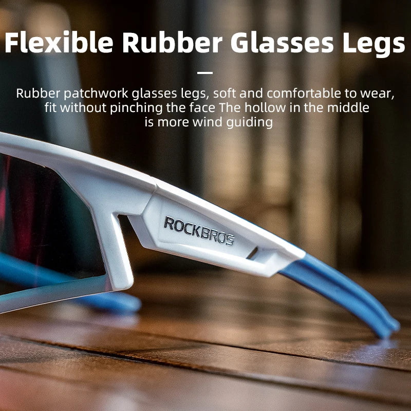 Polarized Photochromic Glasses Outdoor UV40 Eyewear Sunglasses Sports MTB