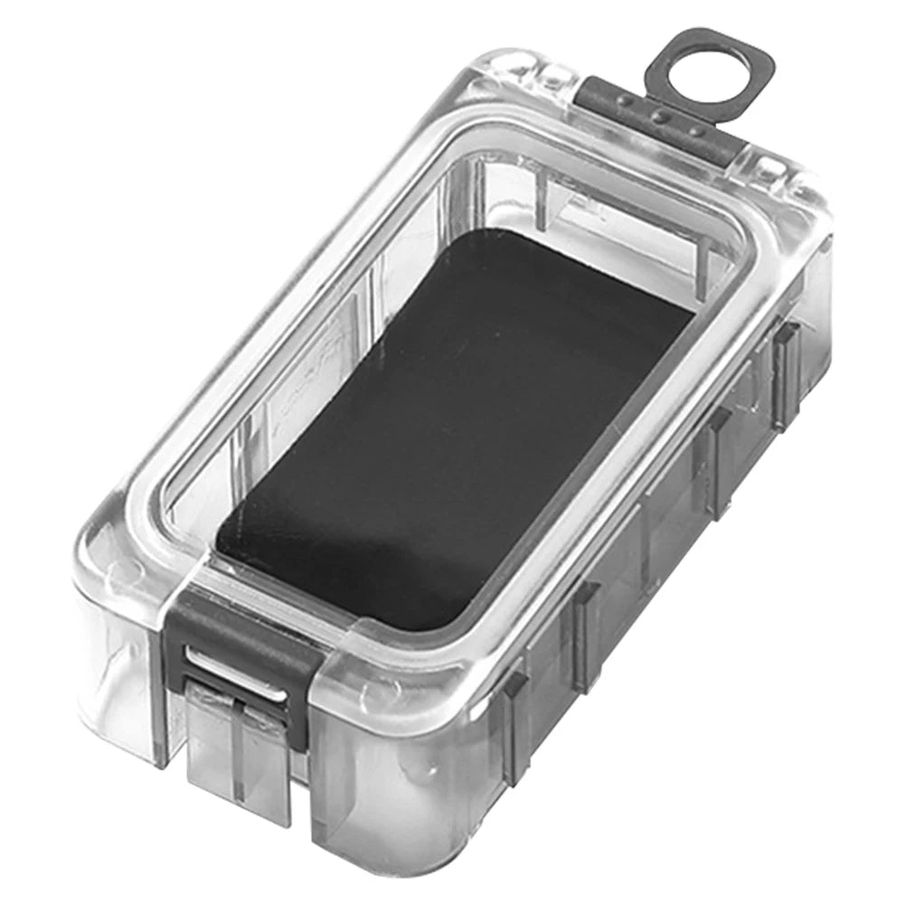 1-4Pcs Expandable Fishing Tackle Box Fishing Tool Box with Magnetic Function Fishing Hardware Toolbox Luminous Fishing Accessory