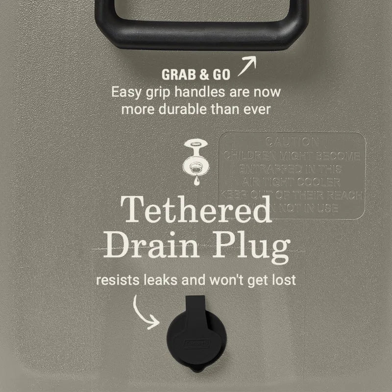 150QT Hard Chest Cooler, Silver Ash, the Ice™ up to 6 days