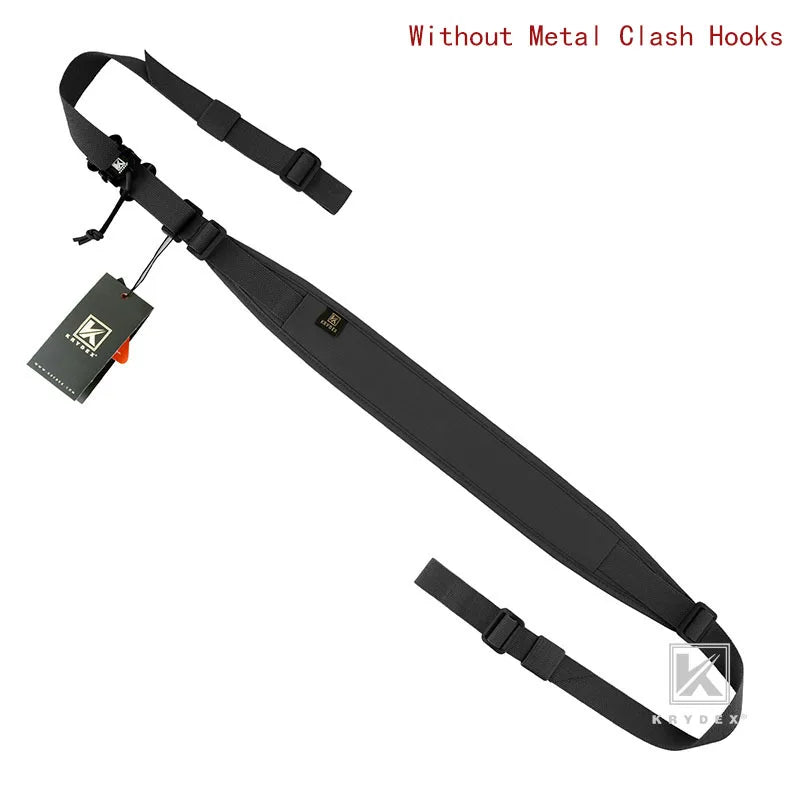Tactical Sling Modular Gun Strap Slingster Removable 2 Point / 1 Point 2.25" Padded Sling Shooting Hunting Accessories