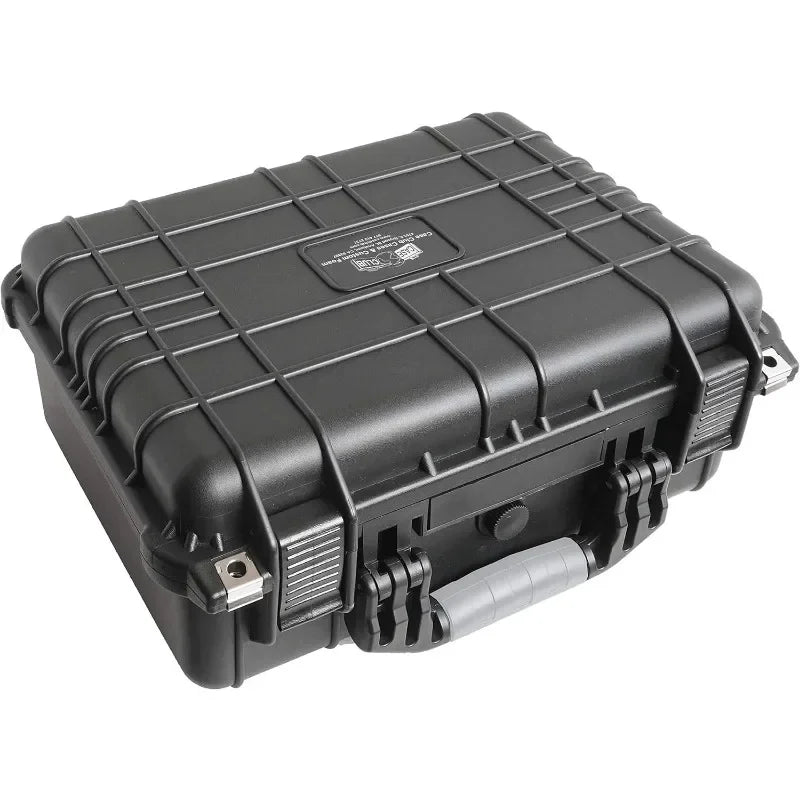Popular.4 Pistol and 16 Magazine Pre-Cut Heavy Duty Waterproof Case with Included Silica Gel Canister to Help Prevent Gun Rust