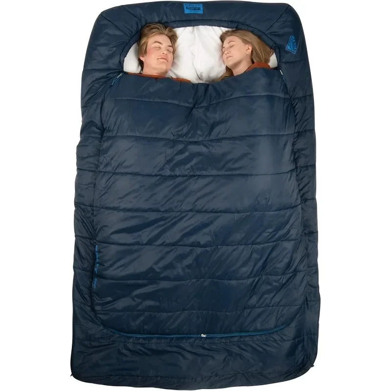 TruComfort Doublewide 20 Degree Two Person Synthetic Sleeping Bag for Couples And Family Camping - Warm Outdoor Gear