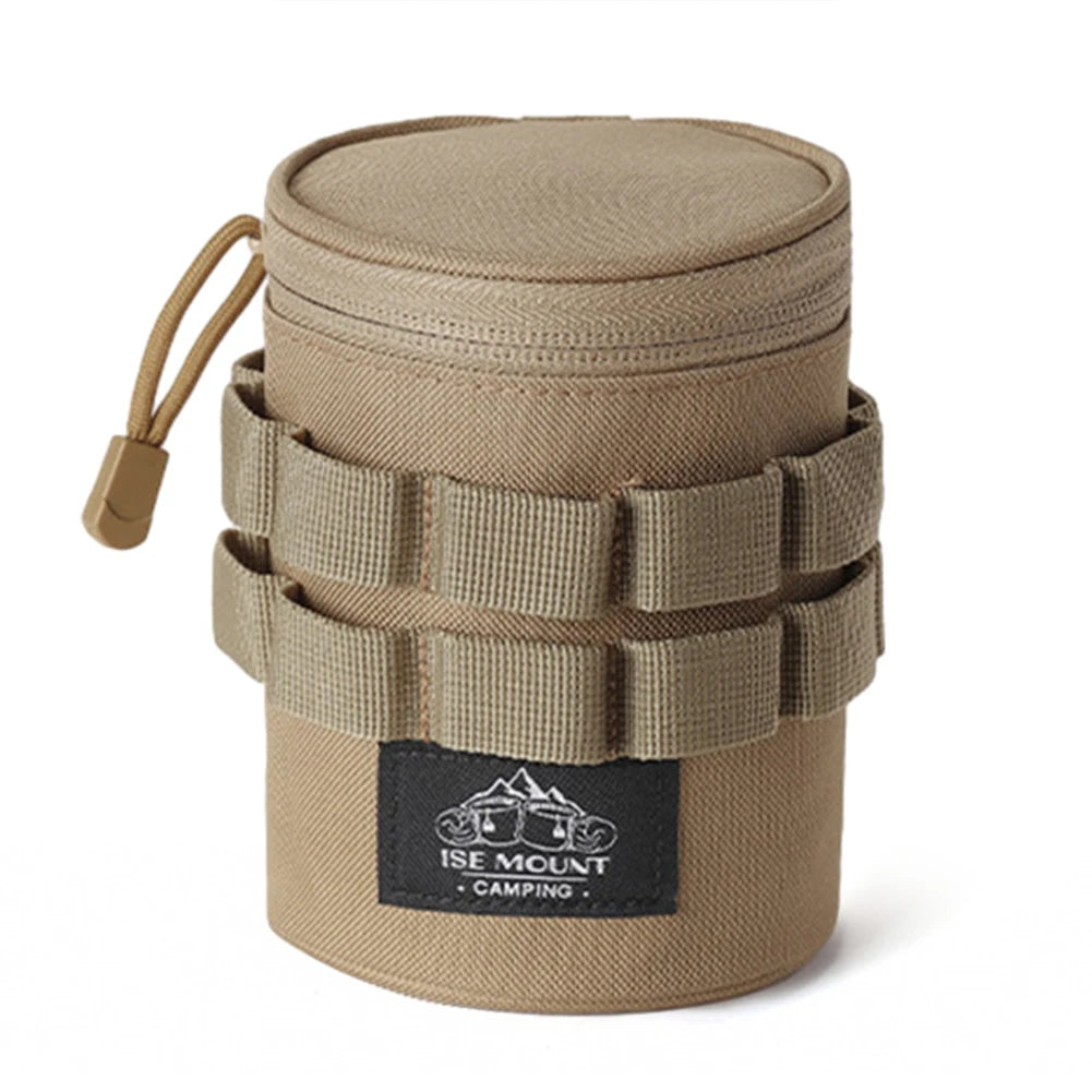 Sundries Storage Bag Lightweight Camping Accessory Bag with Hanging Holes Lights Storage Bag with Handle for Outdoor Travel