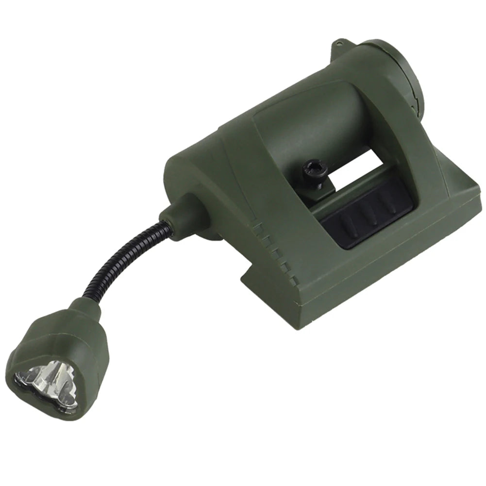 MPLS CHARGE Tactical Helmet Light Nylon LED Hunting Military Helmet Flashlight Tactical Helmet Head Light for Hunting Camping