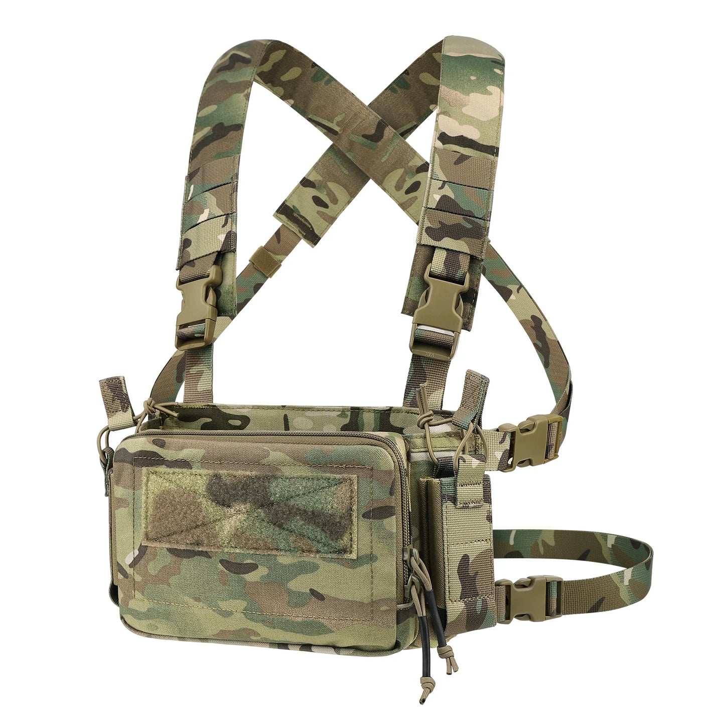 Tactical Micro D3CR Chest Rig with Triple 5.56 7.62 9mm Magazine Pouch Adjustable Strap Hunting D3CRM Gear Accessories