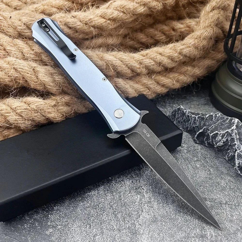 PRO 1921 Utility Survival Pocket Folding Knife D2 Blade Aluminium Handle Multi-purpose Tactical Fishing Multifunctional EDC Tool
