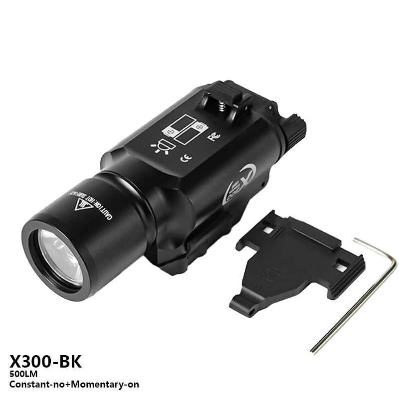 Tactical M600C M600B M300B Weapon light LED Rifle Scout Flashlight For HK416 AR15 Outdoor camping Torch Hunting light 20mm Rail