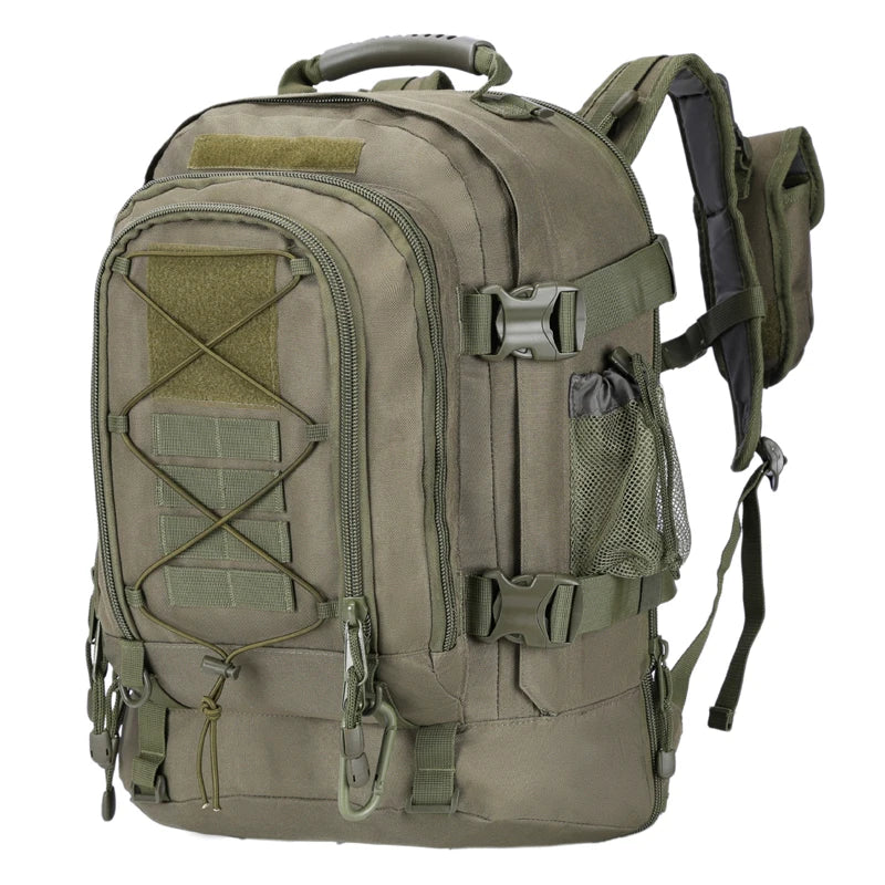 60L Male Travel Tactical backpack Hiking Camping backpack Expandable Army Backpacks 3 Day Assault Pack Rucksacks