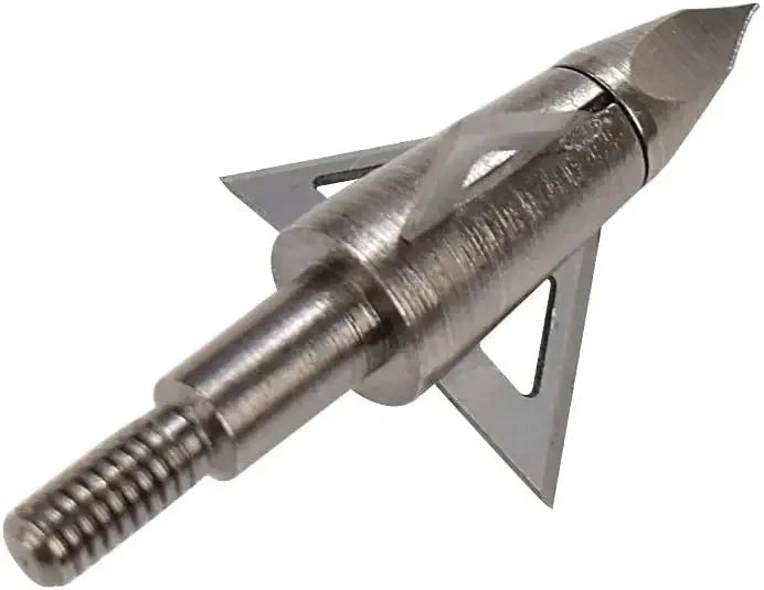 Broadheads 125 Grain Bowhunting Arrow Head 3 Fixed Blades 12 Pack for Crossbows Recurve Compound Bow Arrows