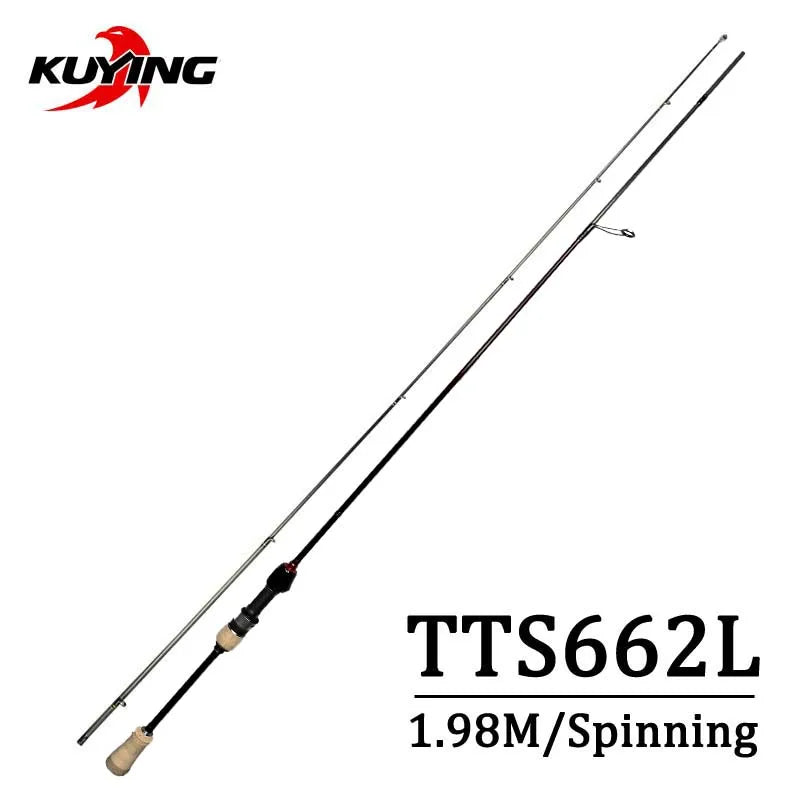 TETON 1.56m 1.8m 1.86m 1.9m 1.92m 1.98m Super Ultra Soft Light Baitcasting Casting Spinning Lure Fishing Rod Pole Combo