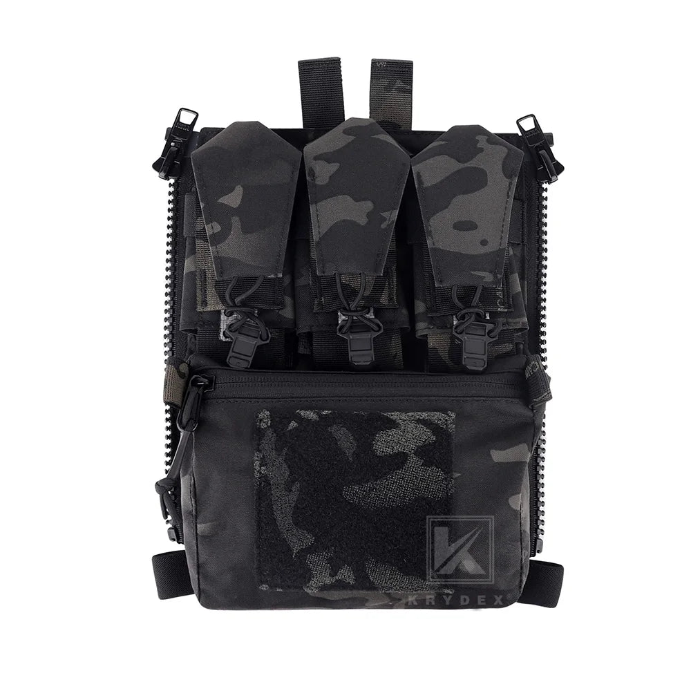 FCPC V5 Plate Carrier Tactical Vest Front Triple Mag Pouch Cobra Buckle Tegris Cummerbund with Backpack Full Set Vest