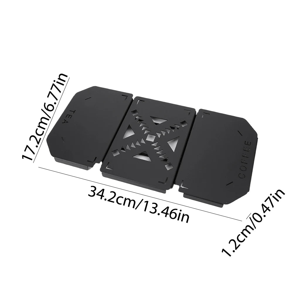 Folding Table Top Heavy Duty Table Board Plate Metal Aluminum Alloy for Stanley Lunch Box 9.4L Camping Gear
