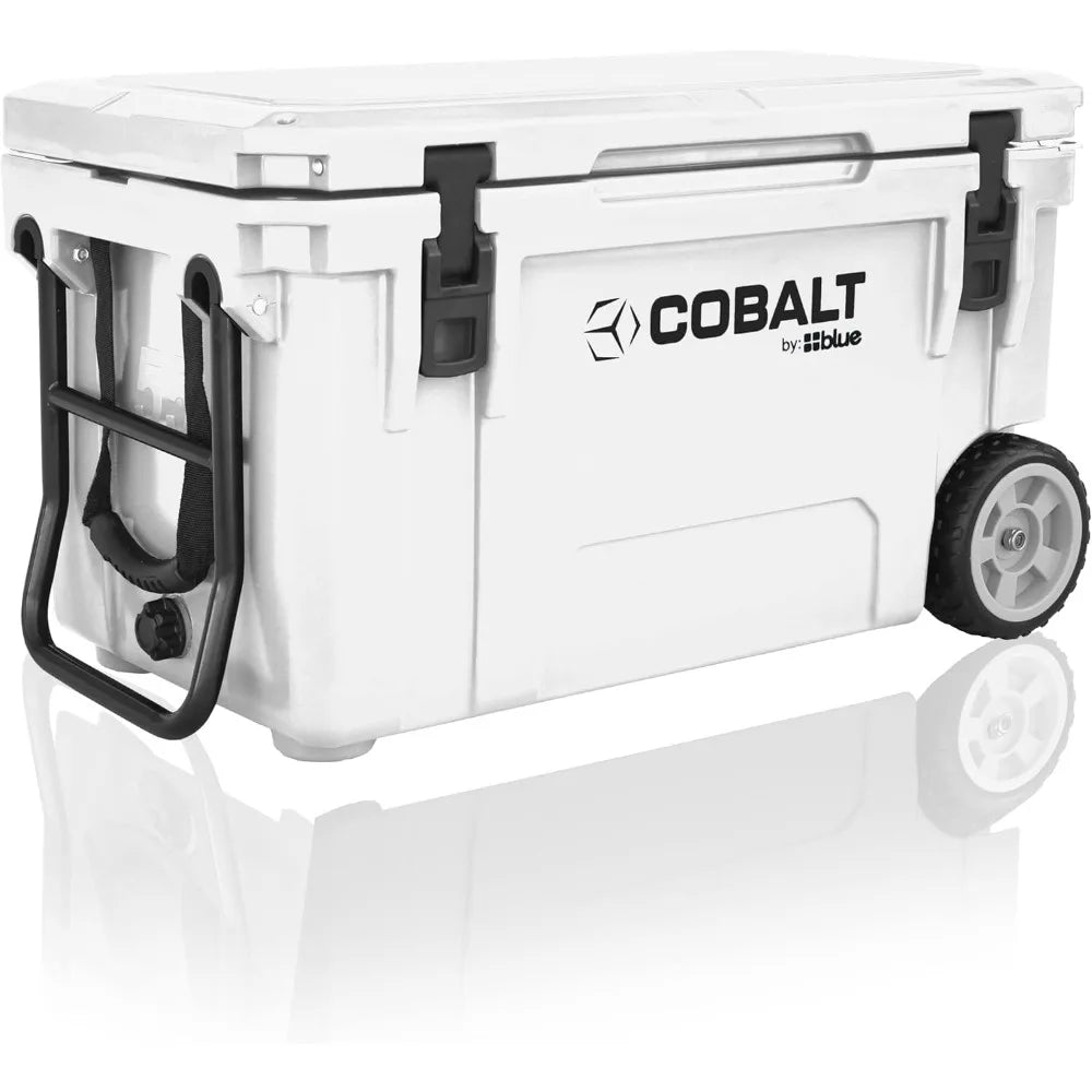 55 Quart Roto Molded Super Ice Cooler | Large Ice Chest Holds Ice Up to 3 Days |
