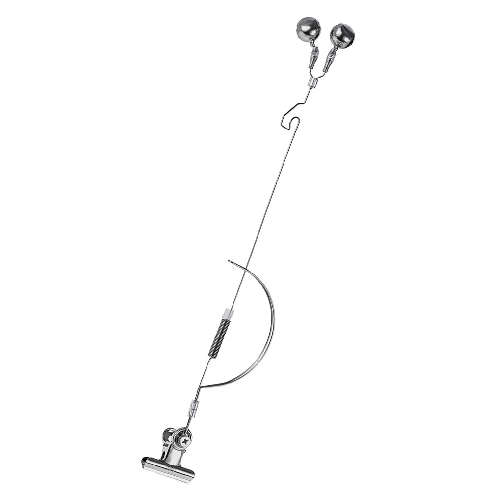Fishing Bell Bite Alarms Stainless Steel Night Fishing Alarm Bells Adjustable Carp Tackle Anti-corrosion Fishing Accessories