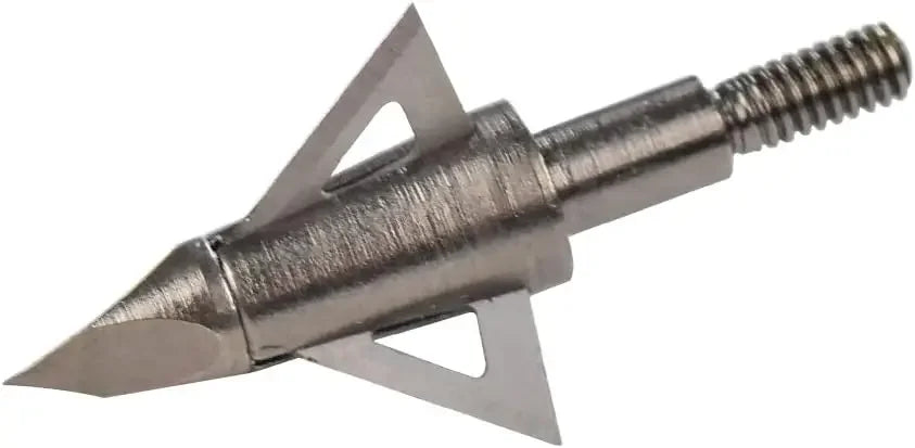 Broadheads 125 Grain Bowhunting Arrow Head 3 Fixed Blades 12 Pack for Crossbows Recurve Compound Bow Arrows