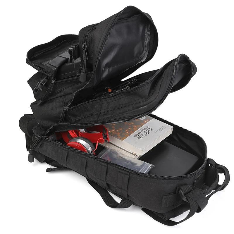 LQARMY 30L Men Backpacks 1000D Nylon Waterproof Backpack Outdoor Tactical Backpacks Camping Hunting Backpacks Bag