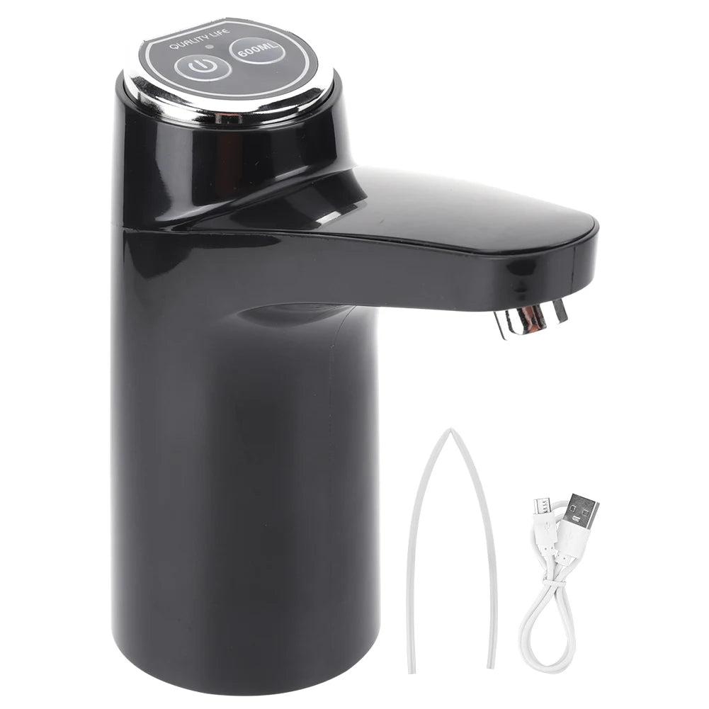 Electric Water Pump One Key Switch Portable Water Dispenser Wireless Water Pumping Device for Outdoor Camping Water Tank Pump