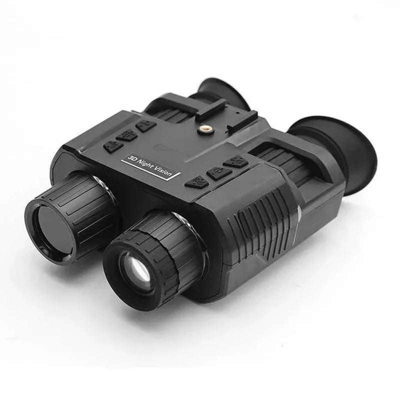 NV8000 3D Night Vision Binoculars for Helmet Mounted IR Goggles HD Portable Hunting Camping Hands Free Tactical Rechargeable