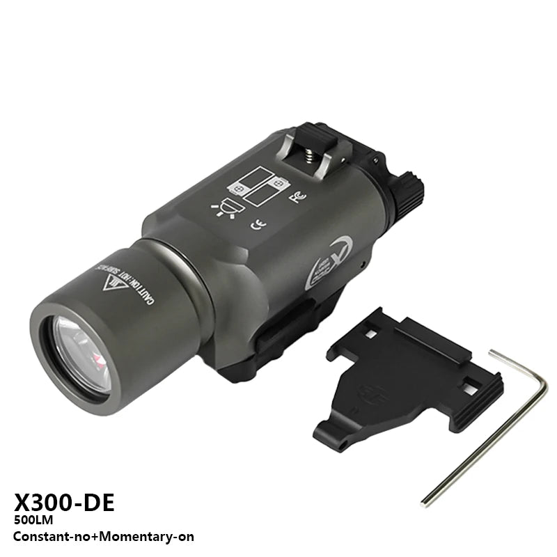 Tactical M600C M600B M300B Weapon light LED Rifle Scout Flashlight For HK416 AR15 Outdoor camping Torch Hunting light 20mm Rail