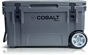 55 Quart Roto Molded Super Ice Cooler | Large Ice Chest Holds Ice Up to 3 Days |