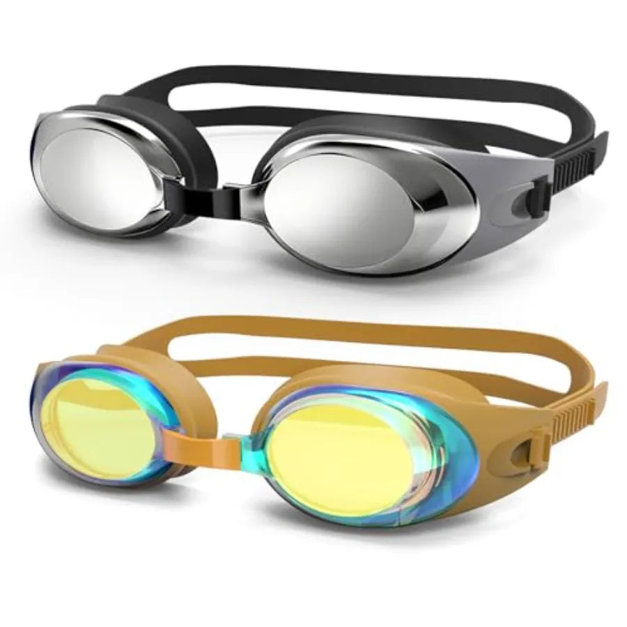 Swim Goggles, 2-Pack Swimming Goggles for,Child, Boys or Girls From 6-15