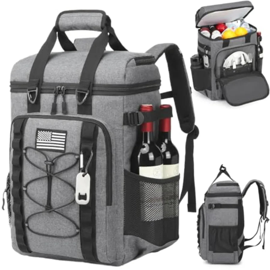 Tactical Cooler Backpack - 42 Cans Backpack Coolers Insulated Leak Proof for Men Adults Soft Cooler Insulated Backpack for Lunc