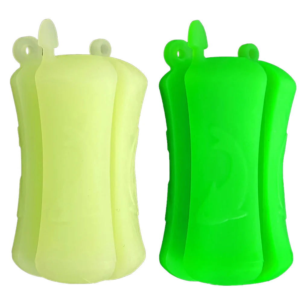 1-10PCS Silicone Fishing Rod Holder With Elastic Rod Holder Fishing Rod Tie Holder Protector Pole Fastener Fishing Accessories