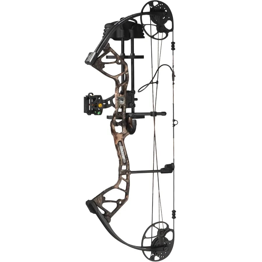 Archery Royale Ready to Hunt Compound Bow Package for Adults and Youth 12 27 Draw Length 550 Lbs Draw Weight Up to 290 FPS