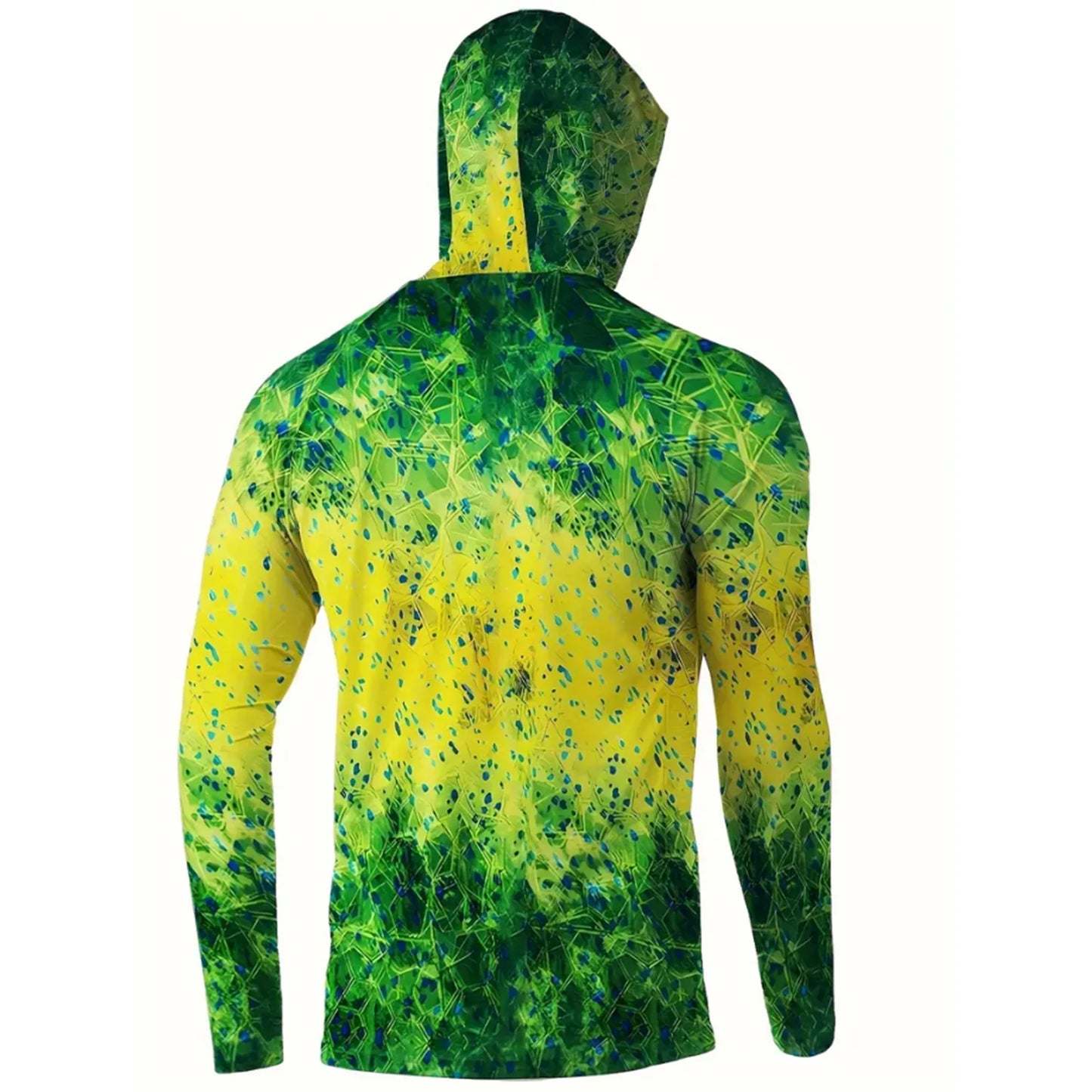 Fishing Hoodie Sailing Shirt Men Long Sleeve Sun Protection Hunting Jersey Performance Fish Gear Beach Tops Wear