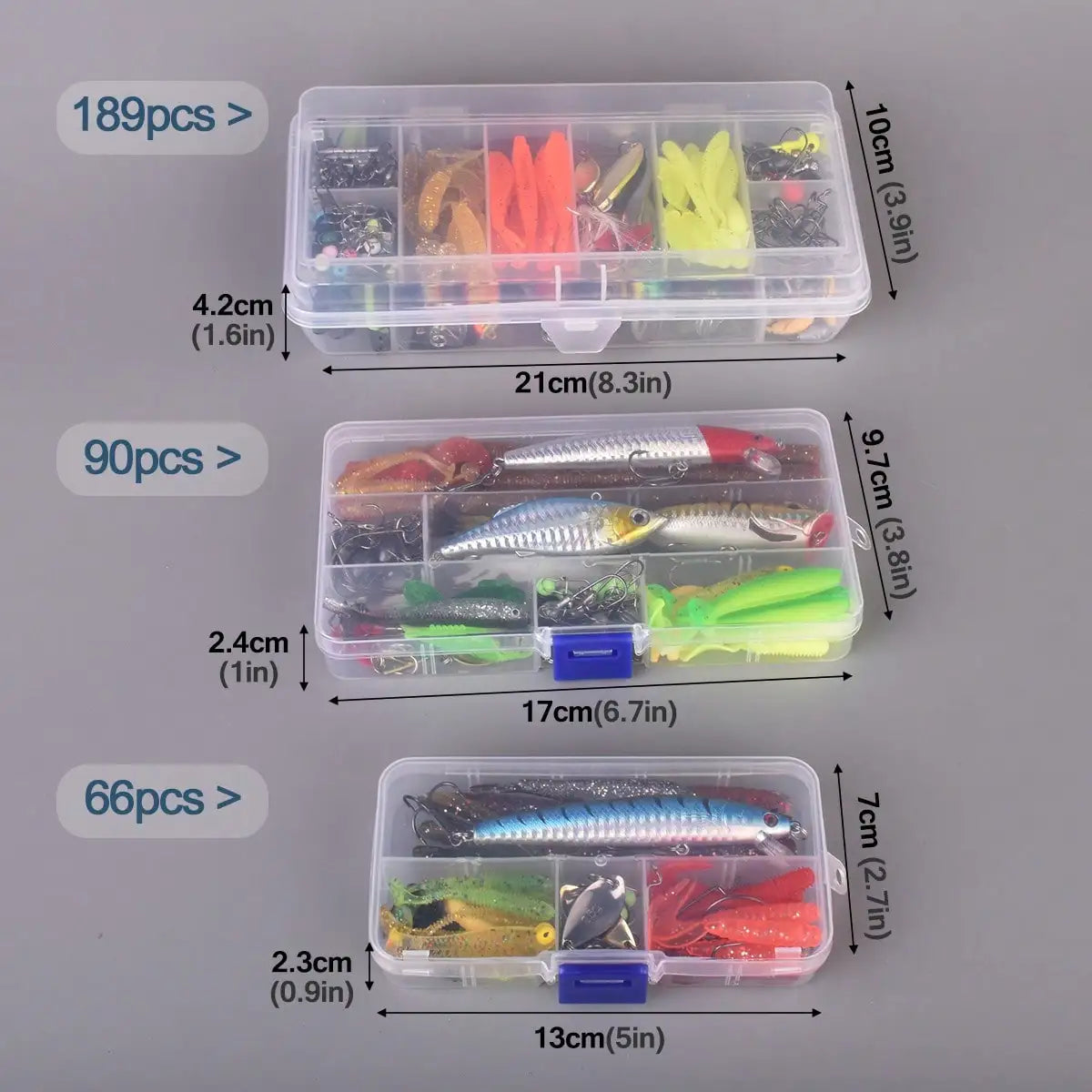 Multifunctional Artificial Fishing Lure Tackle Kit Durable Simulation Bait Set With Sharp Treble Hooks Universal For Freshwater Saltwater Lake Sea Bass Trout Angling Beginner Professional Fishing Gear Supplies