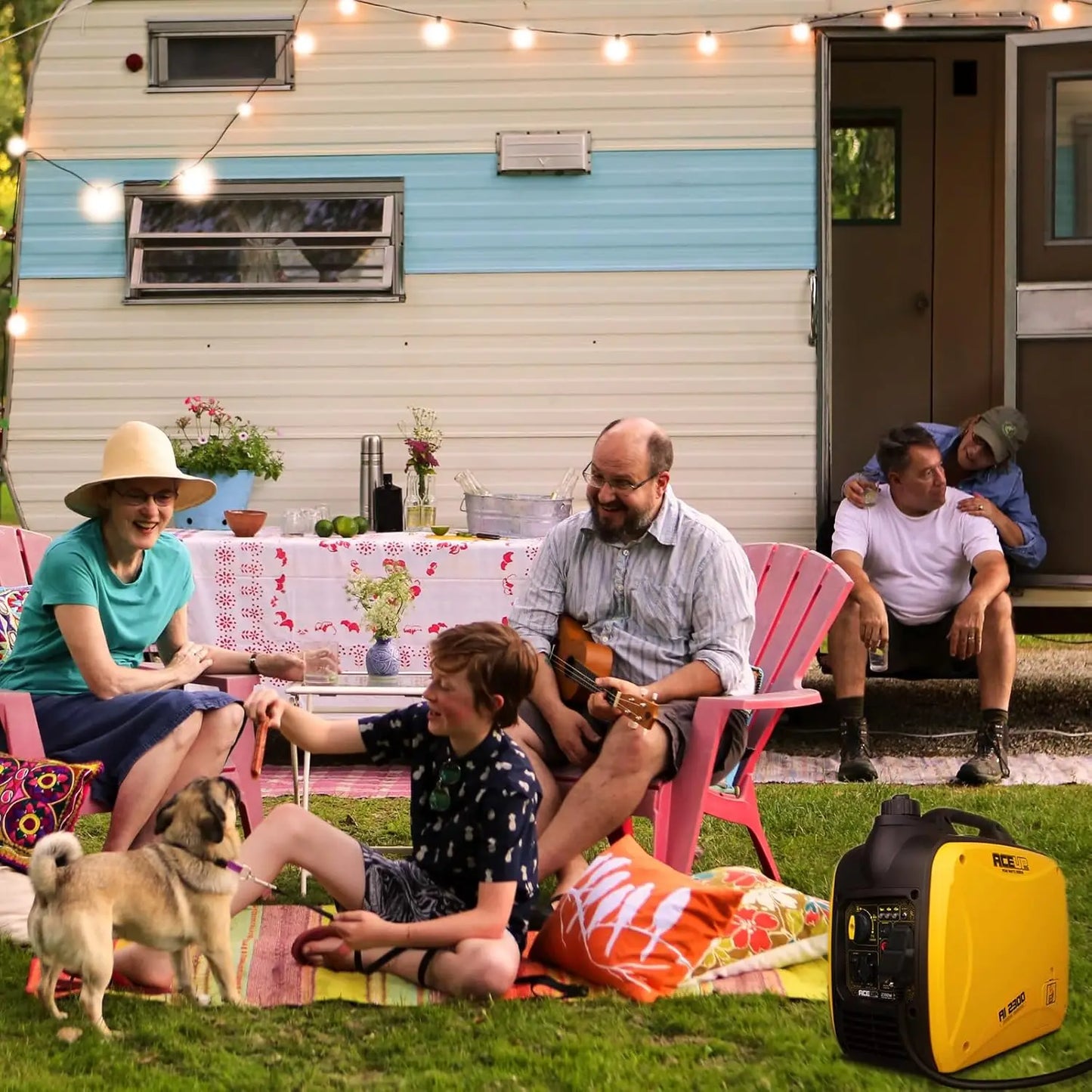 Energy 2300 Watt Portable Inverter Generator, Super Quiet Gas Generator for Home Use, EPA Compliant, Lightweight RV Ready